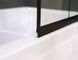 Стеклянная шторка для ванны AVKO Glass RDY24 70х140см Black 4 из 7