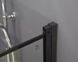 Стеклянная шторка для ванны AVKO Glass RDY24 70х140см Black 5 из 7