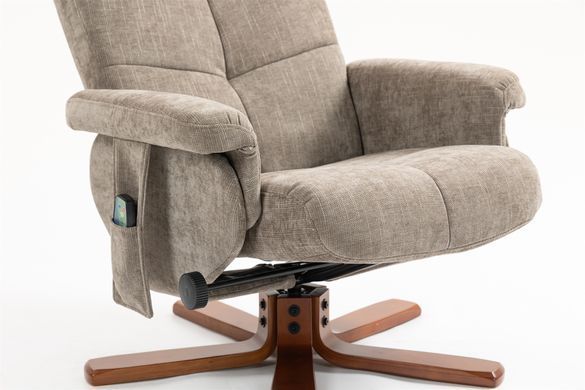 Кресло Avko Style ARMH 020 Cappuccino с массажем, подогревом и подставкой для ног