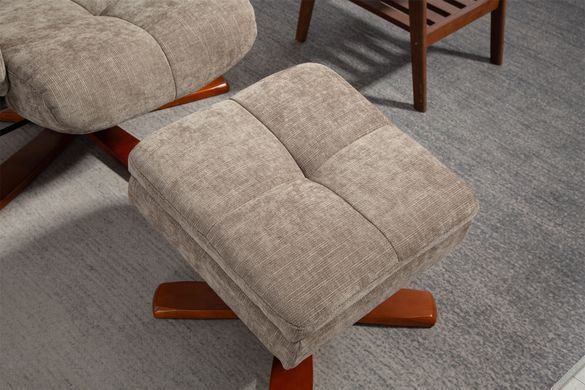 Кресло Avko Style ARMH 020 Cappuccino с массажем, подогревом и подставкой для ног