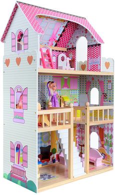 Будиночок для ляльок FunFit Kids 3046 + LED подсветка