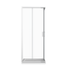 Скляна душова кабіна AVKO Glass  RDR06-1, 190х(80-90)х(80-90) Chrome 2 з 9