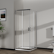 Скляна душова кабіна AVKO Glass  RDR06-1, 190х(80-90)х(80-90) Chrome 3 з 9
