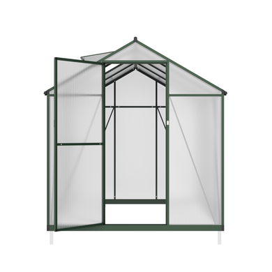 Теплиця-парник Avko Garden 4,5 м&sup2; (187&times;242&times;195 см) алюмінієва з полікарбонатом