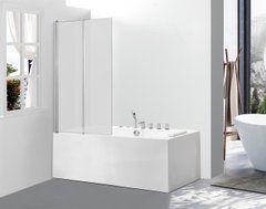 Скляна шторка для ванни AVKO Glass A542-2,140x120 Frosted