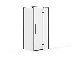 Скляна душова кабіна AVKO Glass  S237R, 90х90х190 Black