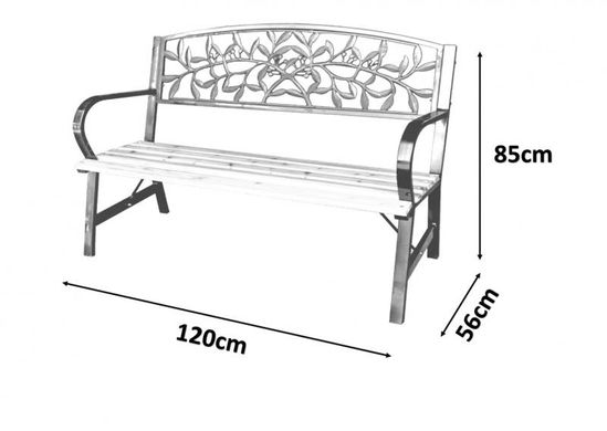 Садова лавка GardenLine MEB2958