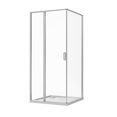 Скляна душова кабіна AVKO Glass RDR13B, 90х90х190 Chrome