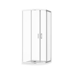 Скляна душова кабіна AVKO Glass RDS06, 90х90х195 Chrome