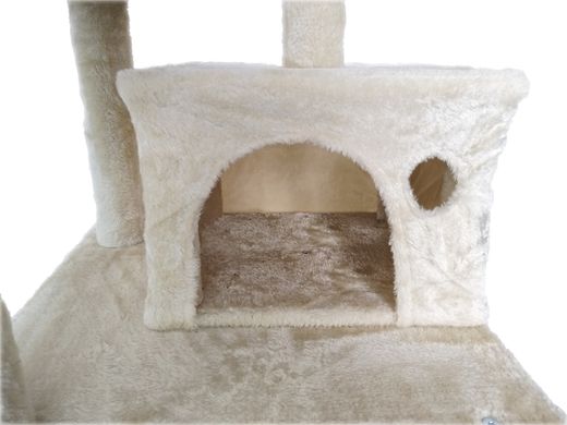 Когтеточка, домики, дряпка для кошек AVKO CatTree 1063 Beige