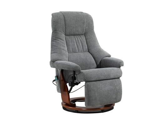 Крісло Avko Style ARMH 004 Grey з масажем і підігрівом